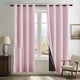 thumbnail image 1 of Cortinas Opacas con Reducción de Ruido - Cortinas Térmicas con Ojales para Mayor PrivacidadRosa MNFD, 1 of 6