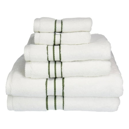 Superior Hotel Collection 900GSM Egyptian Quality Cotton 6-Piece Towel (Best Quality Egyptian Cotton Towels)