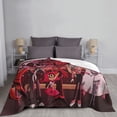 thumbnail image 3 of Hazbin Hotel Blanket Super Soft Cozy Throw Blanket Fuzzy Comfy Flannel Blanket Warm Plush Blankets For Couch, Sofa, Bed 60"X50", 3 of 4