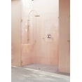 thumbnail image 3 of Illume 62.75 in. x 78 in. Wall Hinged Glass Shower Enclosure, 3 of 7