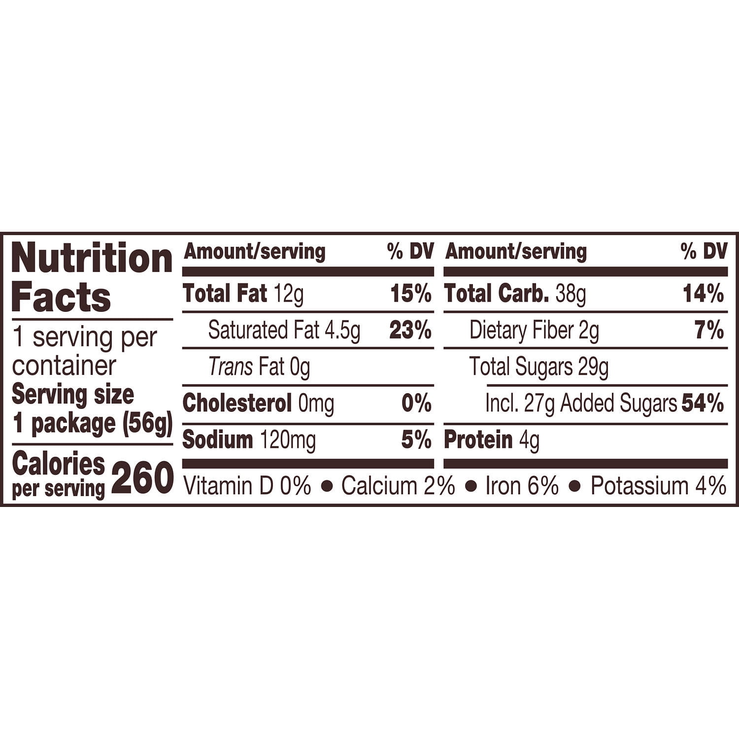 5Th Avenue Rich Chocolate Coated Crunchy Peanut Butter Candy, Bar 2 oz