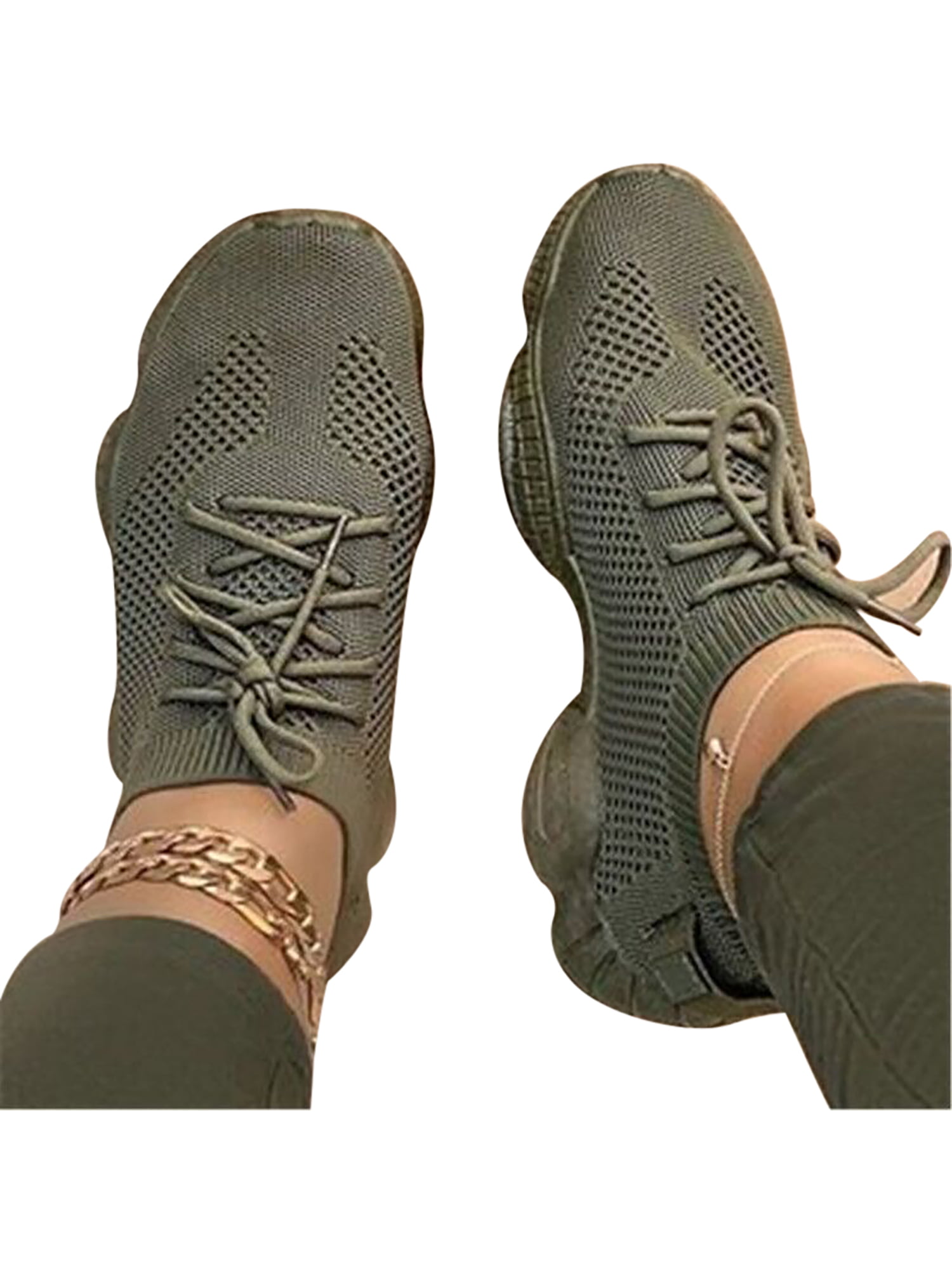 uubaris Women Trail Running Lightweight Mesh Tennis Sneaker Fashion Athletic Walking Shoes 