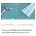thumbnail image 3 of Uxcell Pendants with Tassels, 2 Pcs Classic Bells Tassel Pendant 25cm/9.84inch, Light Blue, 3 of 5