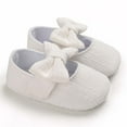 thumbnail image 4 of Hipattires Babys Shoes Casual White Solid Shoes for Girls Bow, 4 of 7