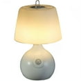 thumbnail image 2 of Lavish Home Motion Sensor 12 LED Bulb Table Lamp, White, 2 of 7