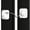 Key Style - White, variant on Combination Refrigerator Lock,Heavy-Duty Strong Adhesive Security Lock for Fridges,1pc or 2pcs