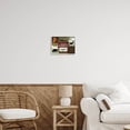 thumbnail image 2 of Welcome Lodge Plaid Wildlife Sign Animals & Insects Graphic Art White Framed Art Print Wall Art, 2 of 7