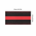thumbnail image 3 of Miwamany Halloween Black Red Tablecloth, 54x108 Inch Polka Dot Plastic Cover, Disposable Waterproof Rectangle Cloth for Party Dining Table Decoration, Spooky Festive Accent, 3 of 7