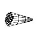 thumbnail image 3 of Elkhart Supply Fresh Water System Tubing 16052 FlexPex; Pex Fitting Connection; 3/4 Inch Inside Diameter; 5 Foot Length; White Tube With Blue Lettering; Cross Linked Polyethylene, 3 of 3