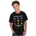 thumbnail image 5 of PACMAN Fruit and Ghosts for Breakfast Crewneck T Shirts Boy Girl Teen Brisco Brands L, 5 of 6
