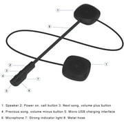 Wireless Motorcycle Helmet Headset Work with Bluetooth, Motorcycle Intercom Headset, Wireless Helmet Heaphones, Wireless Helmet Communication Systems For Motor Motorbike, Motor Helmet Headset