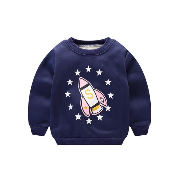 Infant Boys Rocket Print Sweater