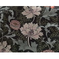 thumbnail image 4 of oneOone Georgette Viscose Black Fabric Leaves & Floral Sewing Fabric By The Yard Printed Diy Clothing Sewing Supplies 42 Inch Wide, 4 of 4