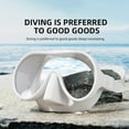 thumbnail image 3 of Hyasfey Swim Goggles with Nose Cover Clear Vision Anti-Fog Swimming Pool Glasses No Leaking Snorkel Diving Masque for Adults Youth, 3 of 6