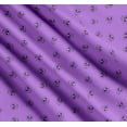 thumbnail image 3 of Soimoi Purple Cotton Poplin Fabric Skull Skull Print Fabric by Yard 42 Inch Wide, 3 of 7