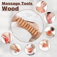 thumbnail image 3 of 7pcs Wooden Massage Tools, Full Body Massager, Hand Massager, Leg Massager, Shoulder Massager, Neck and Shoulder Massage Tool, Facial Massage Tool, Back Massage Tool, Waist Massage Tool, Head Mas, 3 of 9
