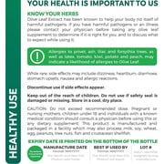 Healths Harmony Olive Leaf Extract Capsules with 20% Oleuropein, Antioxidants Supplement, 120 Count