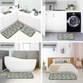 thumbnail image 5 of Rustic Pumpkins Buffalo Kitchen Rug and Mat Set of 2 Anti Fatigue Non Slip Washable Farmhouse Welcome Fall Autumn Floral Runner Rugs Floor Mats for Thankgiving Holiday Kitchen Laundry Room Home Decor, 5 of 6