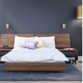 thumbnail image 2 of Nexera Alibi Walnut and Charcoal Nightstand, 2 of 2