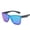 Bright Black Green Mercury, variant on Reflective Sunglasses for Men Women Trendy Windshield Eyewear Travel Party Stage Performances Unisex Design Fashionable