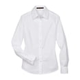 thumbnail image 4 of Harriton M600W Women's Long Sleeve Oxford Dress Shirt-White-M, 4 of 5