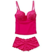 Women's Underwire Cami and Boy Shorts