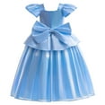 thumbnail image 2 of Girls Cinderella Costumes Halloween Princess Dress Up Fancy Birthday Party Ball Gown, 2 of 6