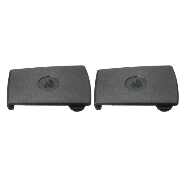 Kenally Cubierta de hebilla de cinturón de seguridad, herramienta para desabrochar asiento de coche, color Beige y negro, repuesto de accesorios de Beige 2piezas Kenally CBP216873