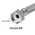 thumbnail image 2 of Uxcell G1/2 Female x G1/2 Female 39" Length SUS304 Faucet Supply Line, 2 of 5