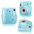 thumbnail image 5 of Fintie Fujifilm Instax Mini 11 Case - Crystal Hard PVC Protective Cover with Shoulder Strap (Cameras not included), 5 of 8