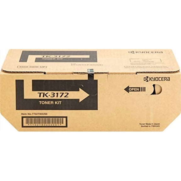 Kyocera Black Toner Cartridge (15,500 Yield) TK-3172
