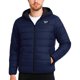 thumbnail image 1 of Chaqueta Reebok ligera con capucha acolchada para hombre, color azul marino, 1 of 7