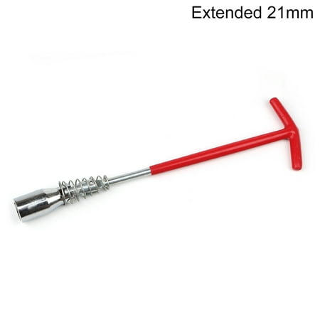 

Huanledash 14/16/21mm T-shape Handle Car Auto Spark Plug Socket Wrench Installer Hand Tool