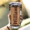 thumbnail image 5 of Personalized Stainless Steel Tumblers 20Oz, 30Oz With Lid - Mallard Duck Hunting Camo Tumbler Cup with Lid, Double Wall Vacuum Thermos Insulated, Gifts For Women, Men, Christmas, Birthday, 5 of 7
