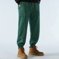 thumbnail image 5 of Styesk Men's Pants Man Solid Color Parsnip Soft Binding Leg Pants Cargo Pants, 5 of 5
