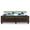 Dark Brown, variant on Serta Palisades 78" Track Arm Sofa, Easy Care Polyester, Loveseat or Couch for Small Spaces, Beige