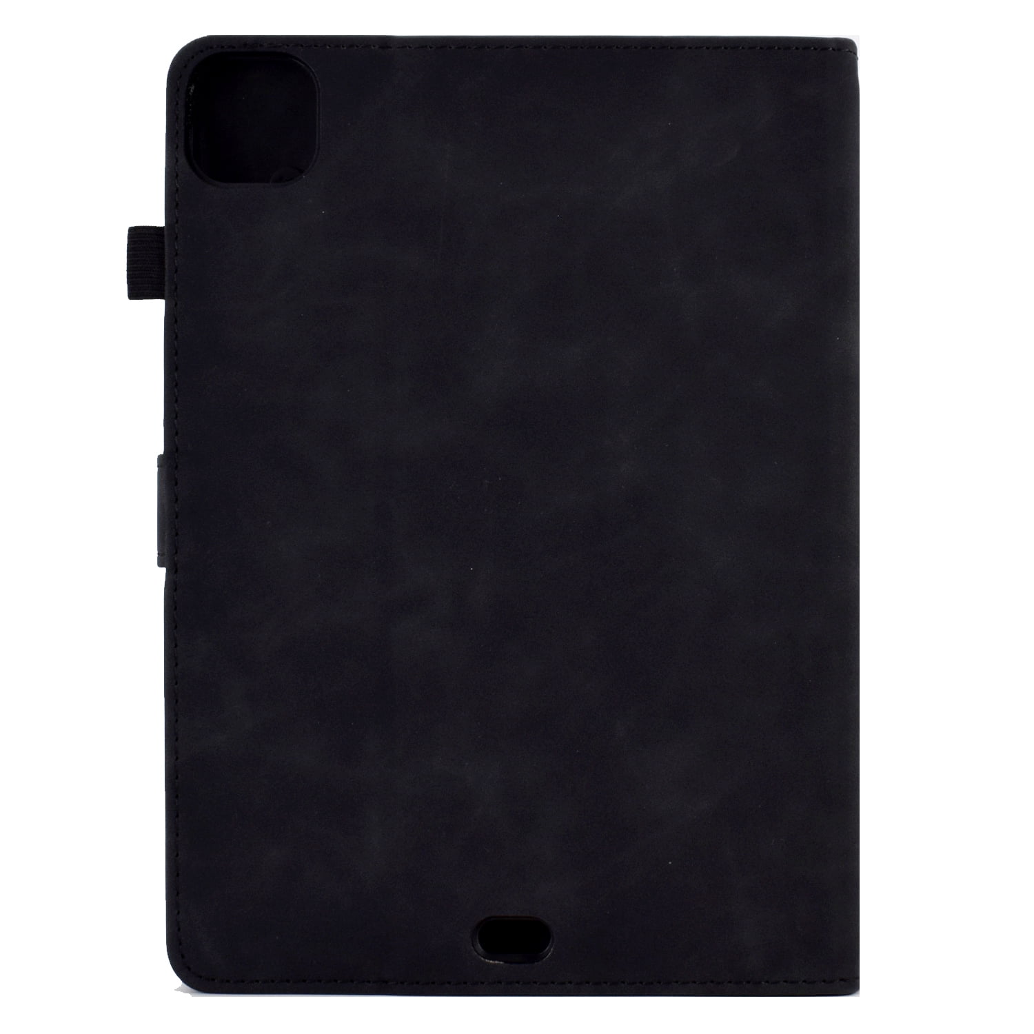 Allytechgroup iPad Pro 11 2024 M4 Case Cover, Eiffel Tower Butterfly Embossed Stylish Bumper Auto Sleep Wake Protective Kickstand Slim Fit Pencil Holder Case for Apple iPad 11 Inch Pro 2024, Black