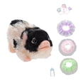 thumbnail image 4 of Muñeco de cerdito reborn realista, juguetes de cerdito, accesorios para fotos, realista, , mini muñeco de cerdito suave, juego de imitación para Blanco y negro, 4 of 8