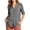 Black, variant on cocolona Womens Collared Shirt Summer Striped Short Sleeve Button Tops Dressy Casual Business Outfits Blouses