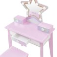 thumbnail image 6 of Fantasy Fields Little Princess Star Vanity with LED Lights and Mirror, Lavender, 6 of 8