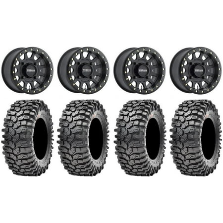 Method 401 Bdlk 15 Wheels Bk 5+1 35 Roxxzilla Tires Can-Am Commander Maverick Renegade Outlander Defender Method 401 Bdlk 15 Wheels Bk 5+1 35 Roxxzilla Tires Can-Am Commander Maverick Renegade Outlander Defender