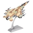 thumbnail image 1 of Modelo de aviones de combate F 16I a escala 1:72, modelo de colección de aviones estimulados de aleación de cuerpo aerodinámico, 1 of 12