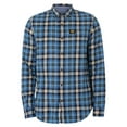 thumbnail image 6 of Superdry Cotton Lumberjack Shirt, Blue, 6 of 6