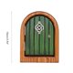 thumbnail image 2 of Puerta de hadas para árboles, jardín de hadas en miniatura, accesorios de decoración al aire libre, escultura artística de patio, decoración para pared de habitación de niños, árboles Jadeshay A, 2 of 8