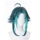thumbnail image 2 of Pelucas de pelo de Cosplay mullidas con degradado azul con flequillo pelucas para Cosplay Xiao pelucas de anime pelucas de disfraz de Halloween azul/verde -, 2 of 5