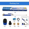 thumbnail image 7 of CONGDAREN Hydro Jet High Pressure Power Washer Wand for Garden Hose and Car Pet Ground Washing, Metal Pressure Washer Attachment with 2 Hydrojet Water Power Nozzle and Hose Quick Connector Blue, 7 of 7