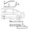 Genuine OE GM Belt Weather-Strip - 10326352
