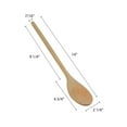 thumbnail image 2 of Excellante 14" wooden spoon, comes in each, 2 of 3