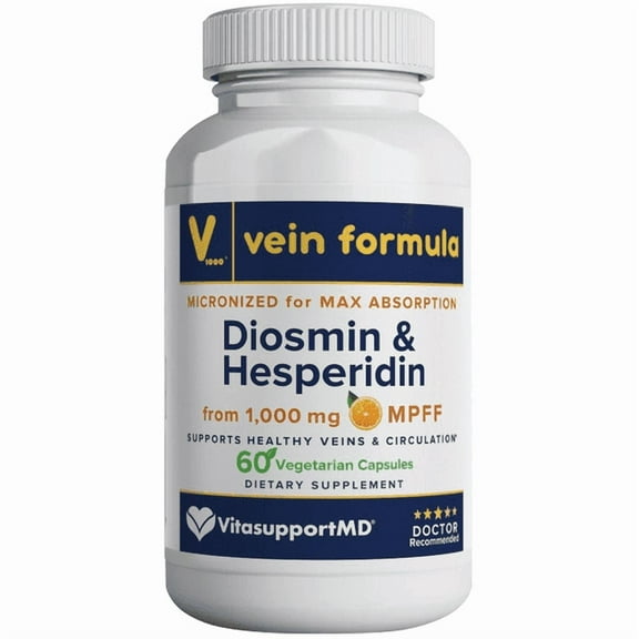 VitasupportMD Vein Formula, Circulation & Vein Support, 60 Capsules