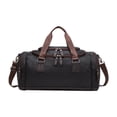thumbnail image 1 of Bolsa de viaje, bolsa de mano, bolsa de gimnasio de gran capacidad para hacer ejercicio al aire libre Negro, 1 of 9